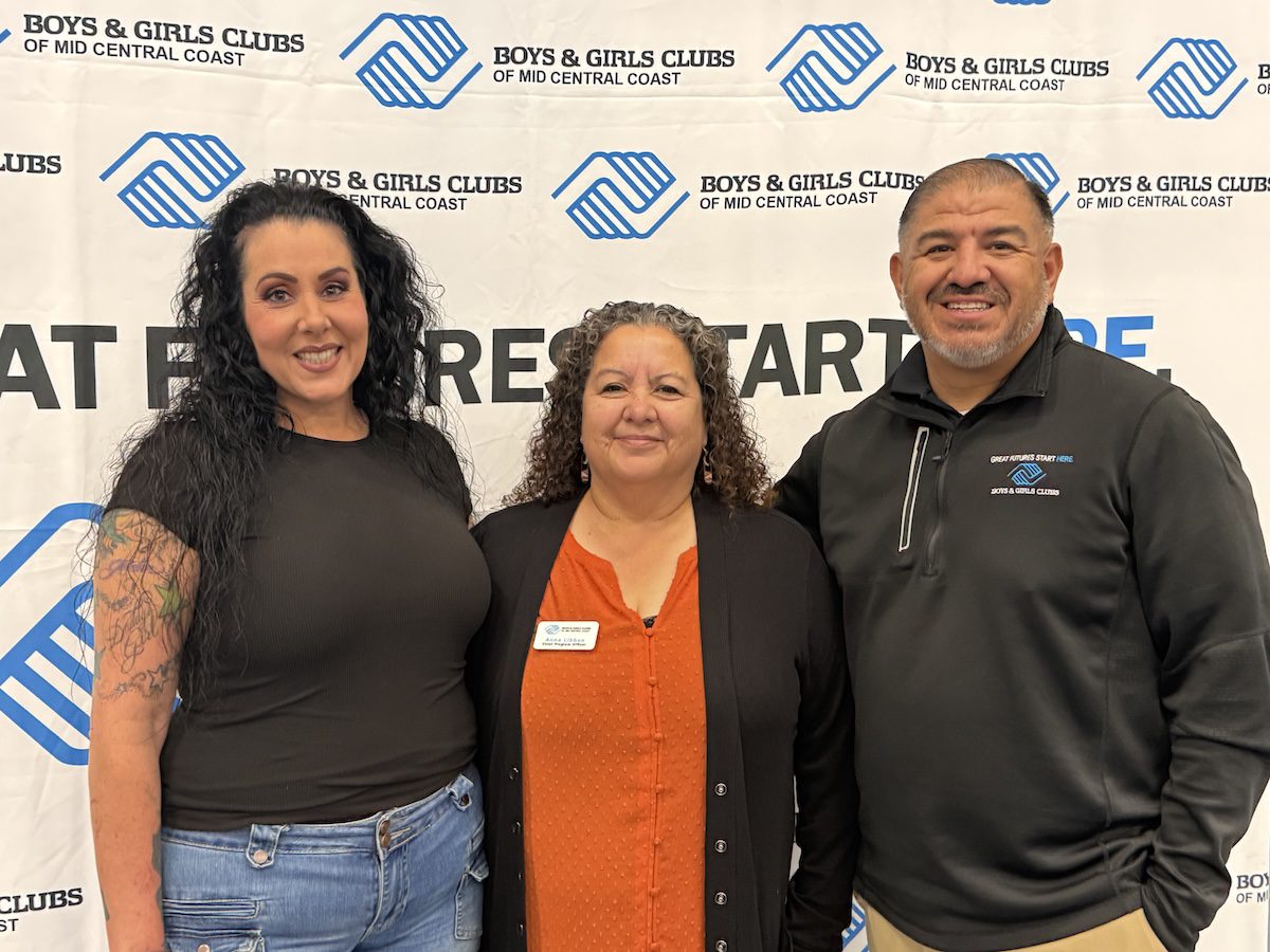 Three employees honored for decades of service at Boys & Girls Clubs of Mid Central Coast