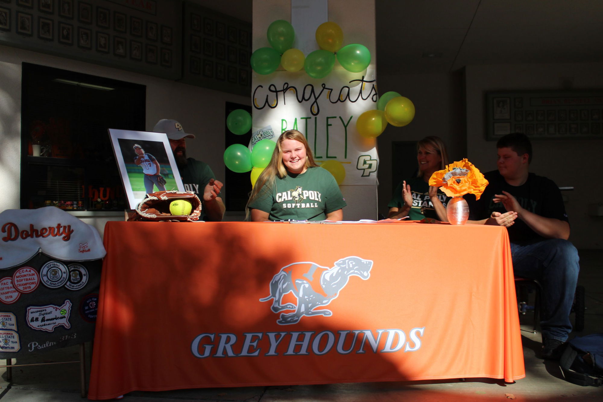 Bailey Doherty Signs with Cal Poly
