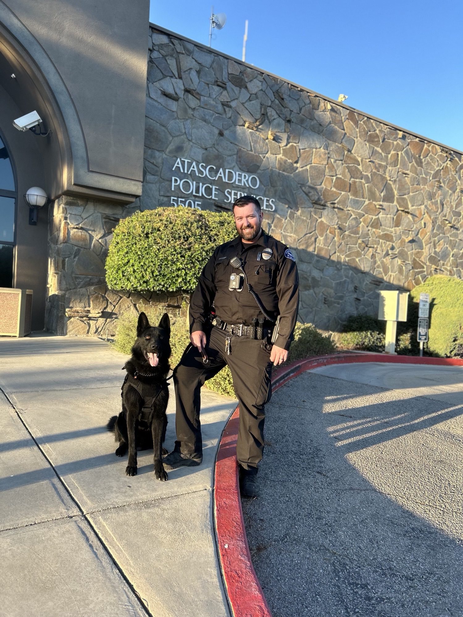 Atascadero Police Department welcomes new K-9, Maverick, to the force