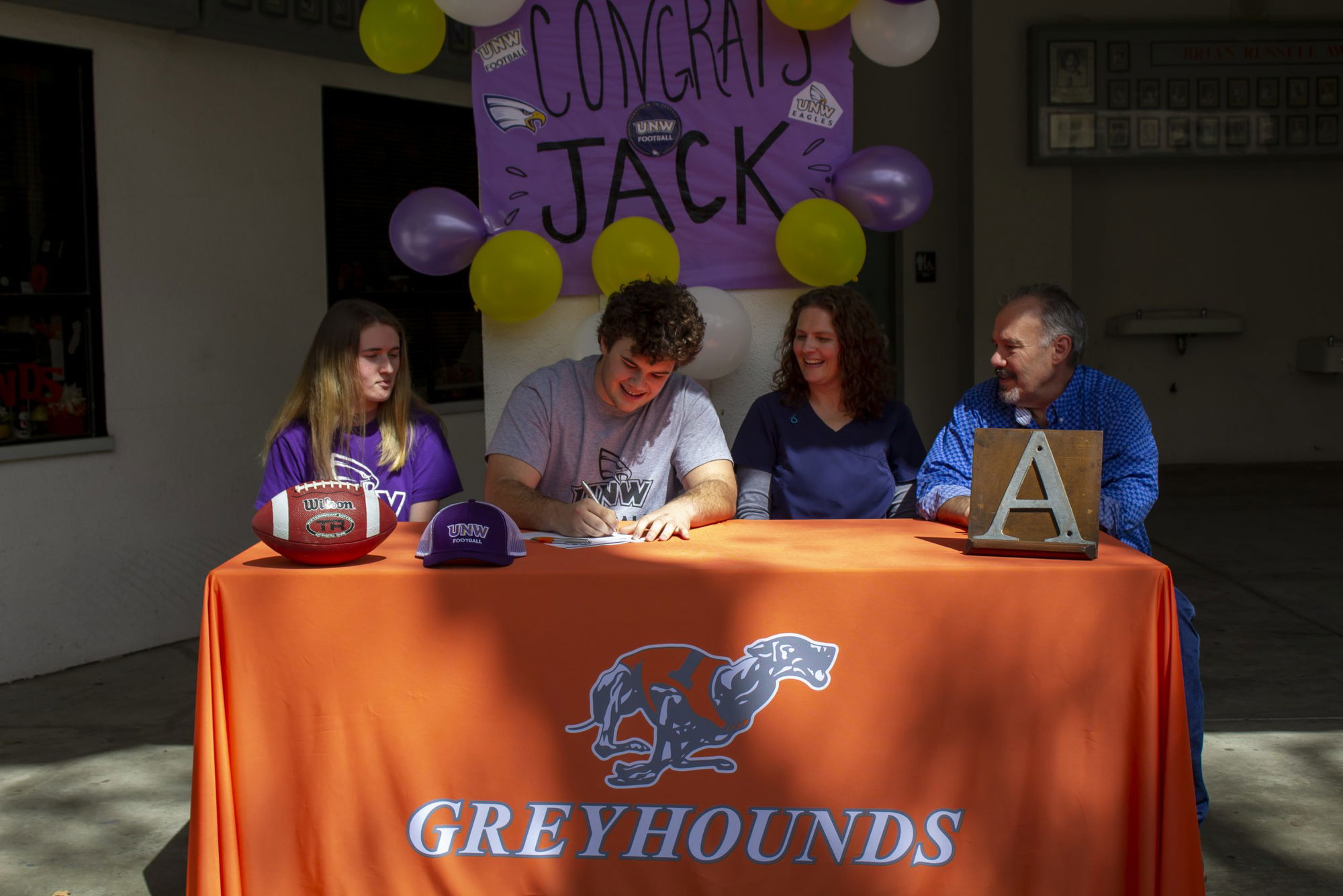 Jack Megason Signs Letter Of Intent To Play Football At University Of Northwestern, St Paul