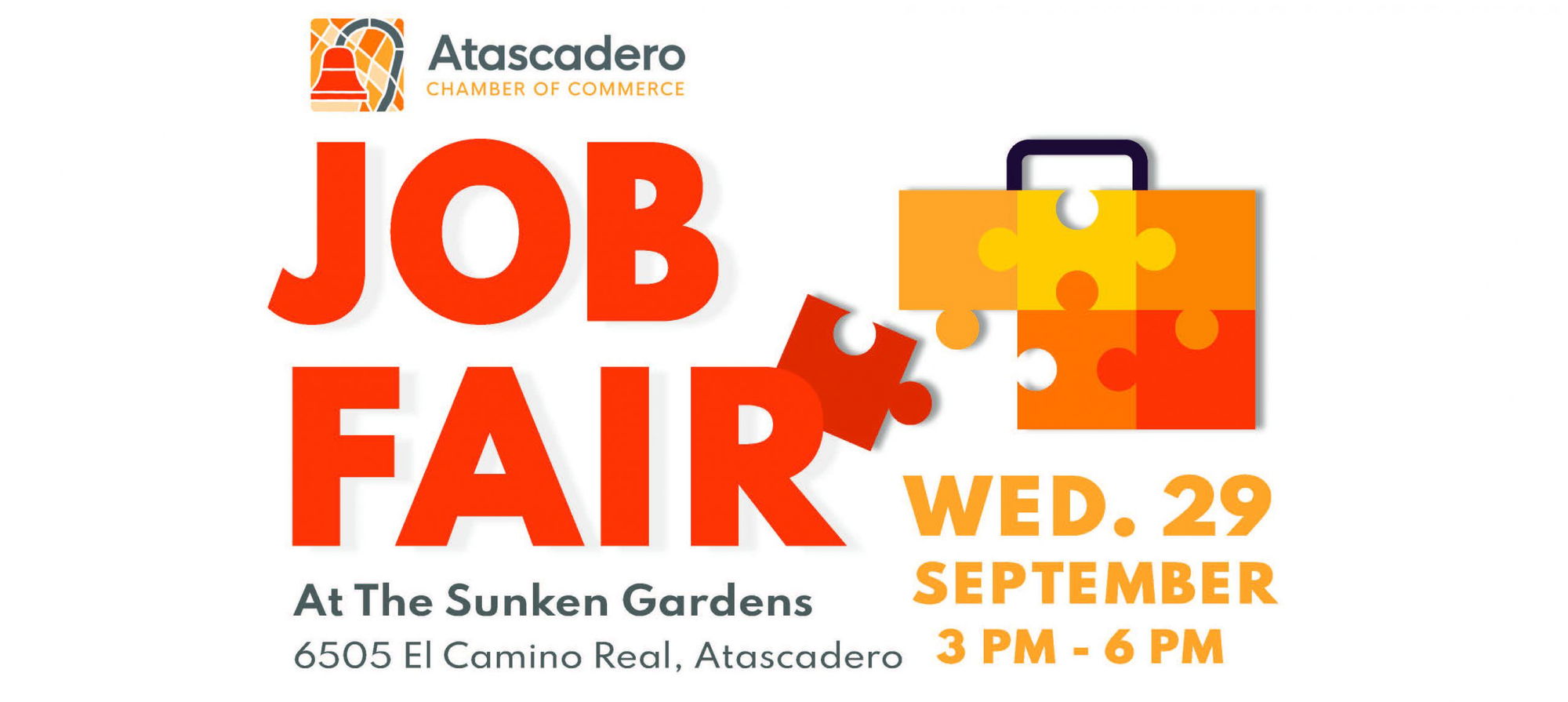 Atascadero Citywide Job Fair Planned for September 29