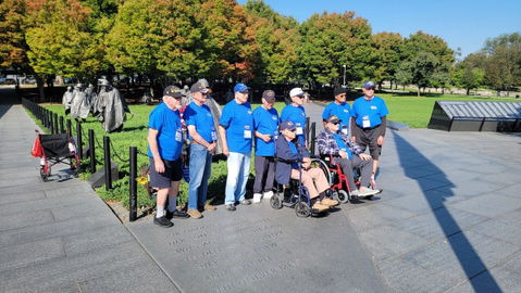 Local Army Veteran takes Honor Flight with all of his sons