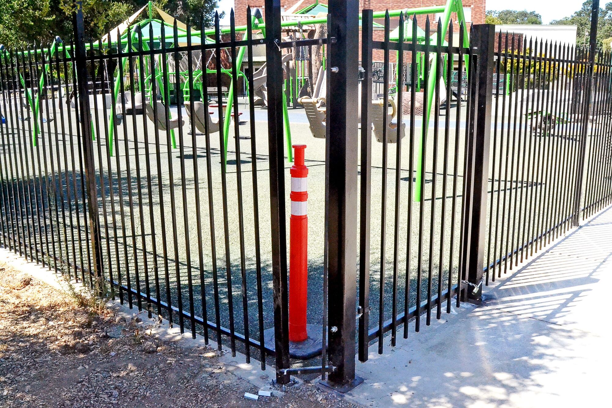 Fence Damaged at Joy Playground
