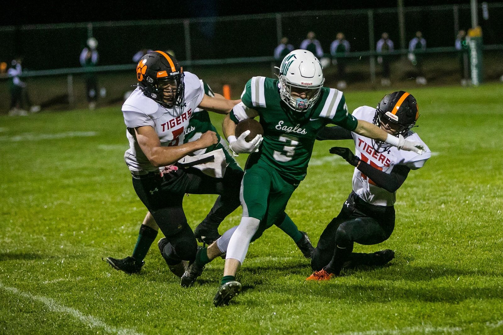 Eagles Roll In Opener