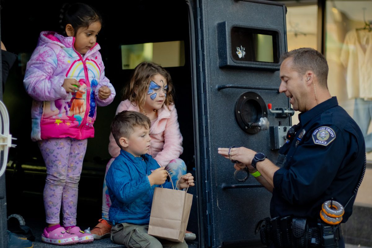 Downtown SLO Farmers' Market hosts Law Enforcement Night