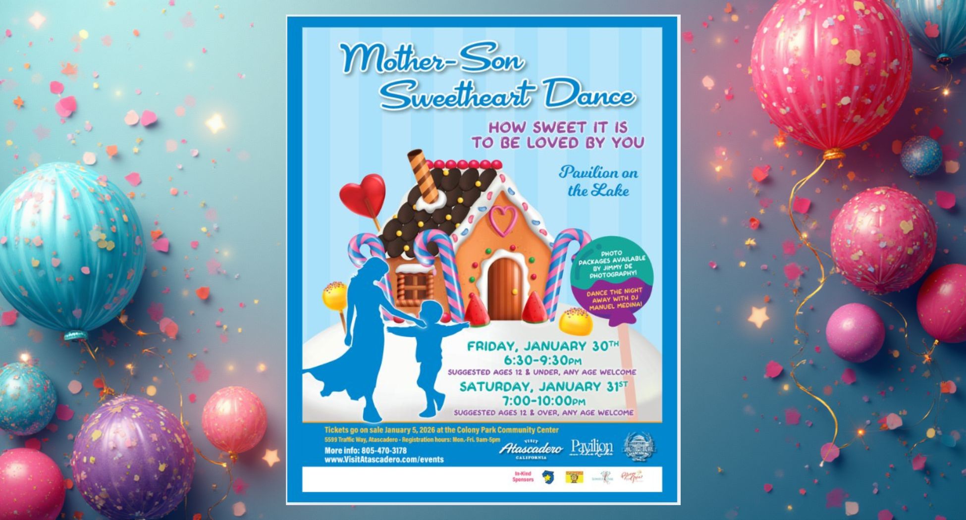 Atascadero Hosts 2nd Annual Mother-Son Sweetheart Dance