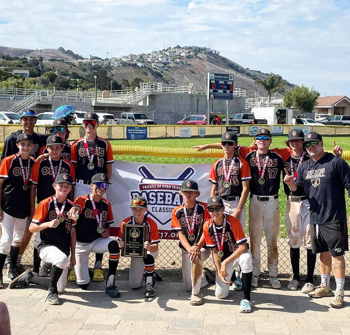 Atascadero Oaks Play in the Friends Of Ryan Teixeira Baseball Classic