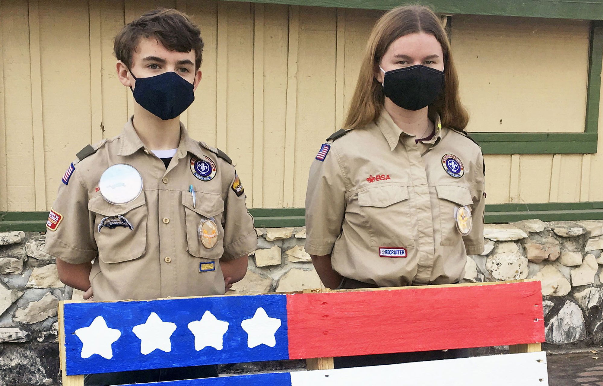 Paso Robles Scout Troops Invite Community to Purchase Handcrafted Pallet Flags this Saturday, Nov. 7