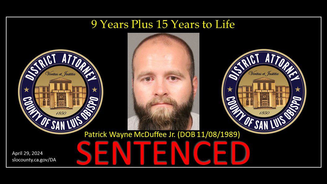 Nipomo man sentenced for second-degree murder and DUI