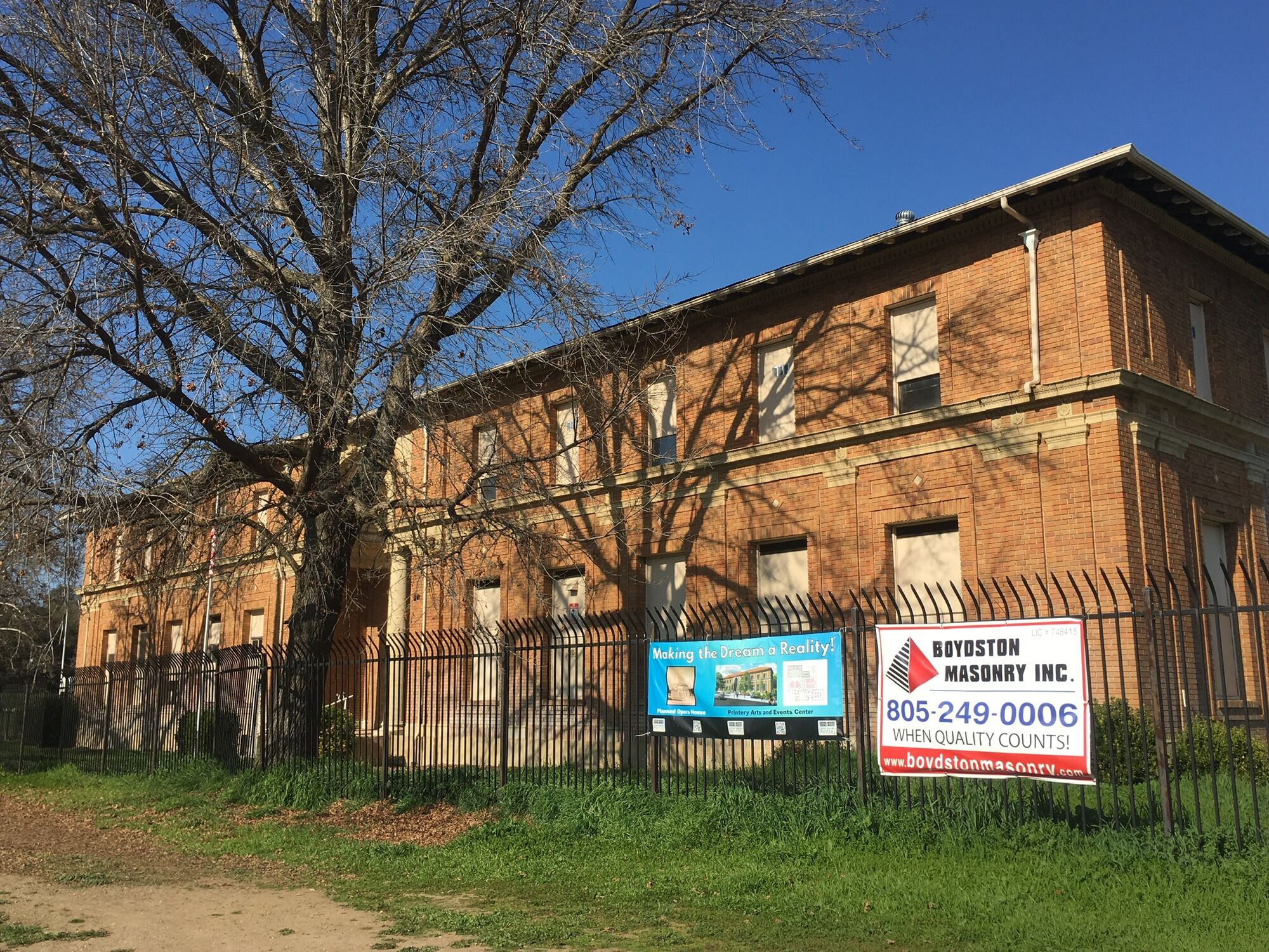 Atascadero Printery Foundation Plans for Historical Building
