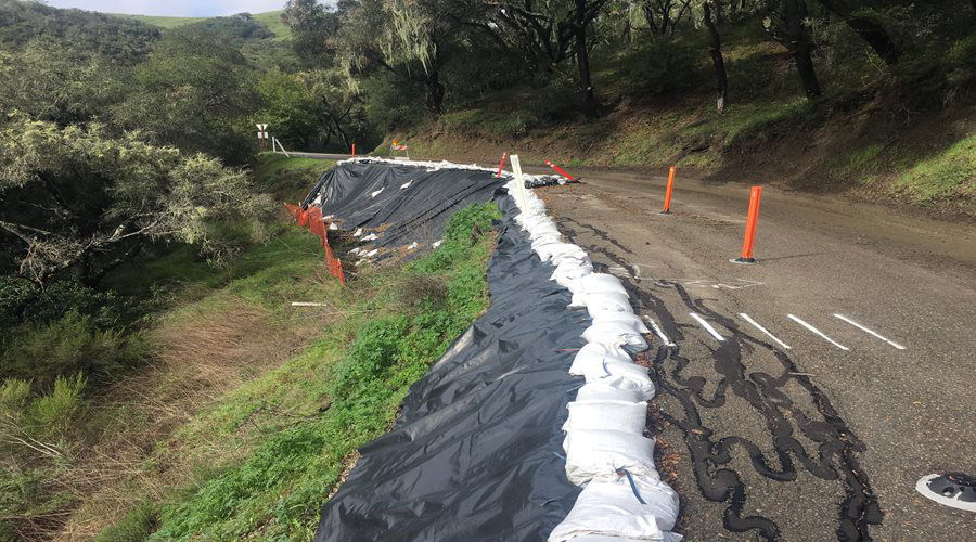 Roadway Slope Repair at Prefumo Canyon Road Milepost 3.5, San Luis Obispo