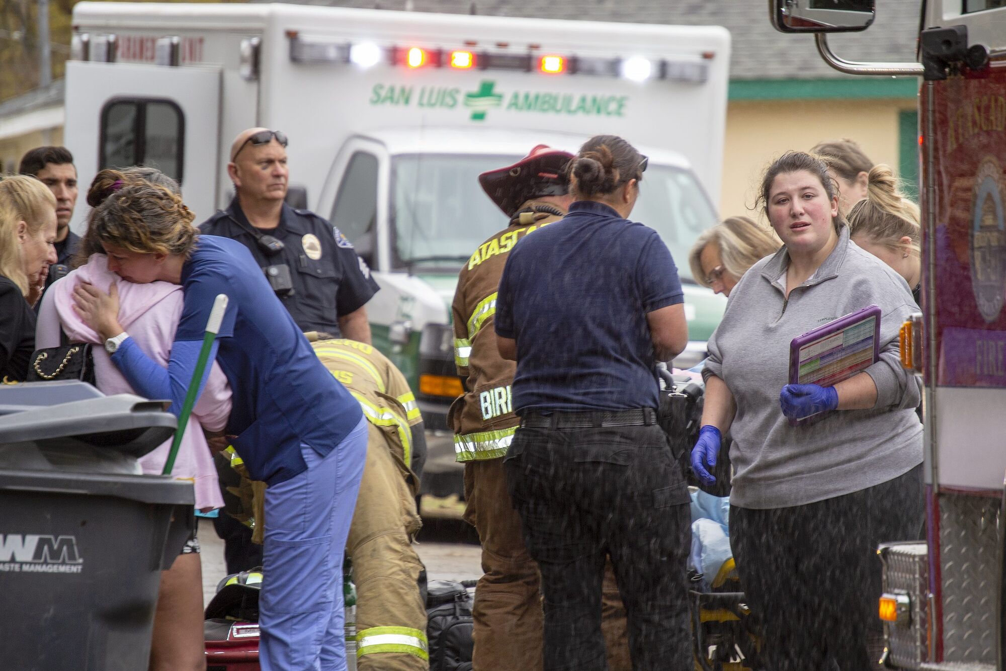 Elderly Woman Rescued From Burning Home