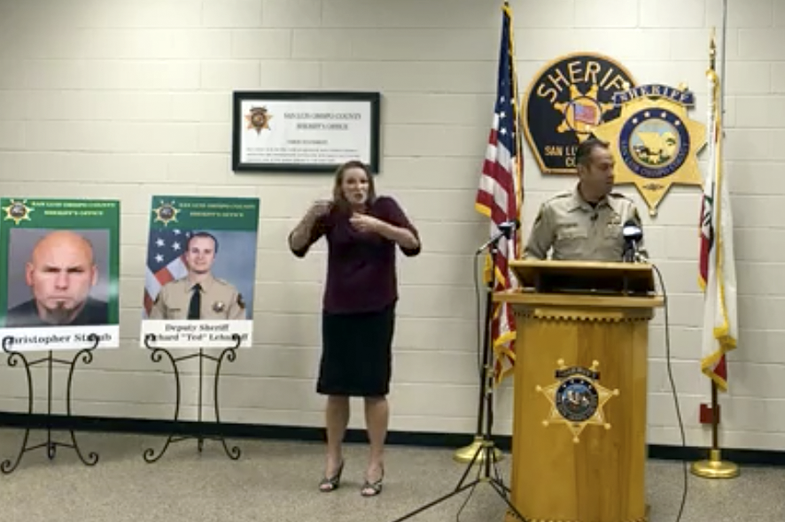 SLO Sheriff Releases Names of Injured Deputy, Suspected Shooter
