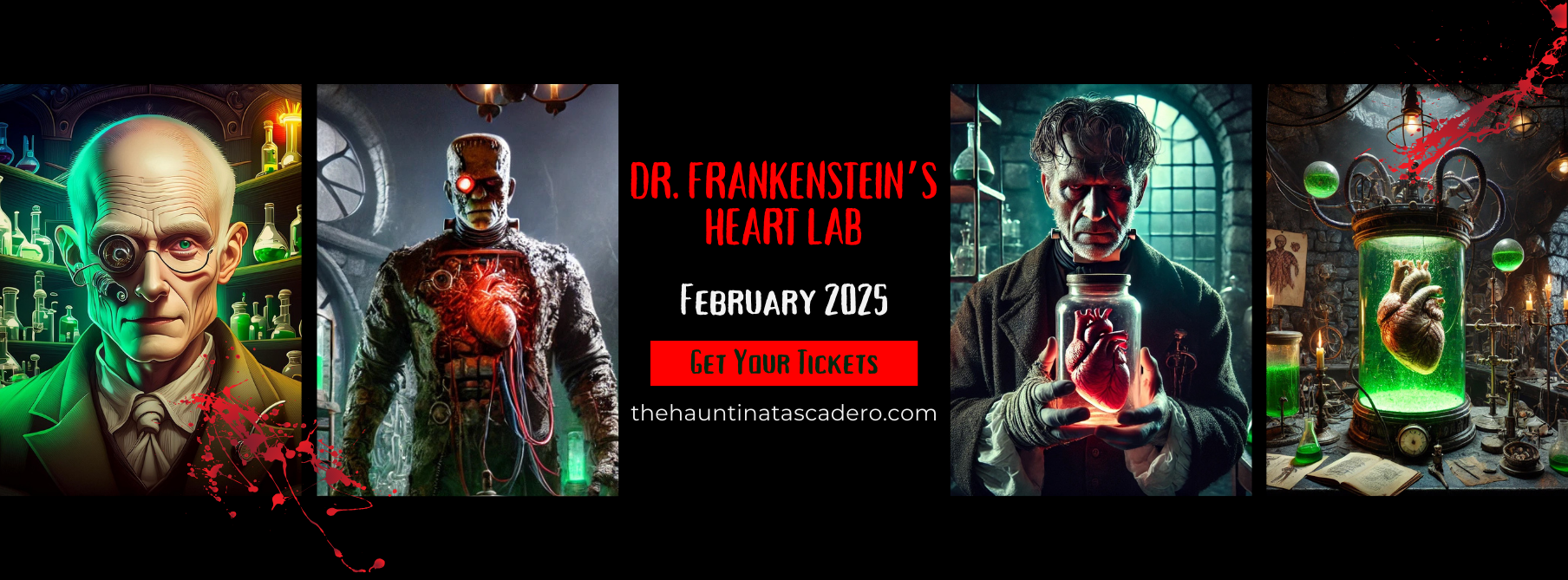 The Haunt in Atascadero brings Dr. Frankenstein’s monsters back for Valentine’s Day
