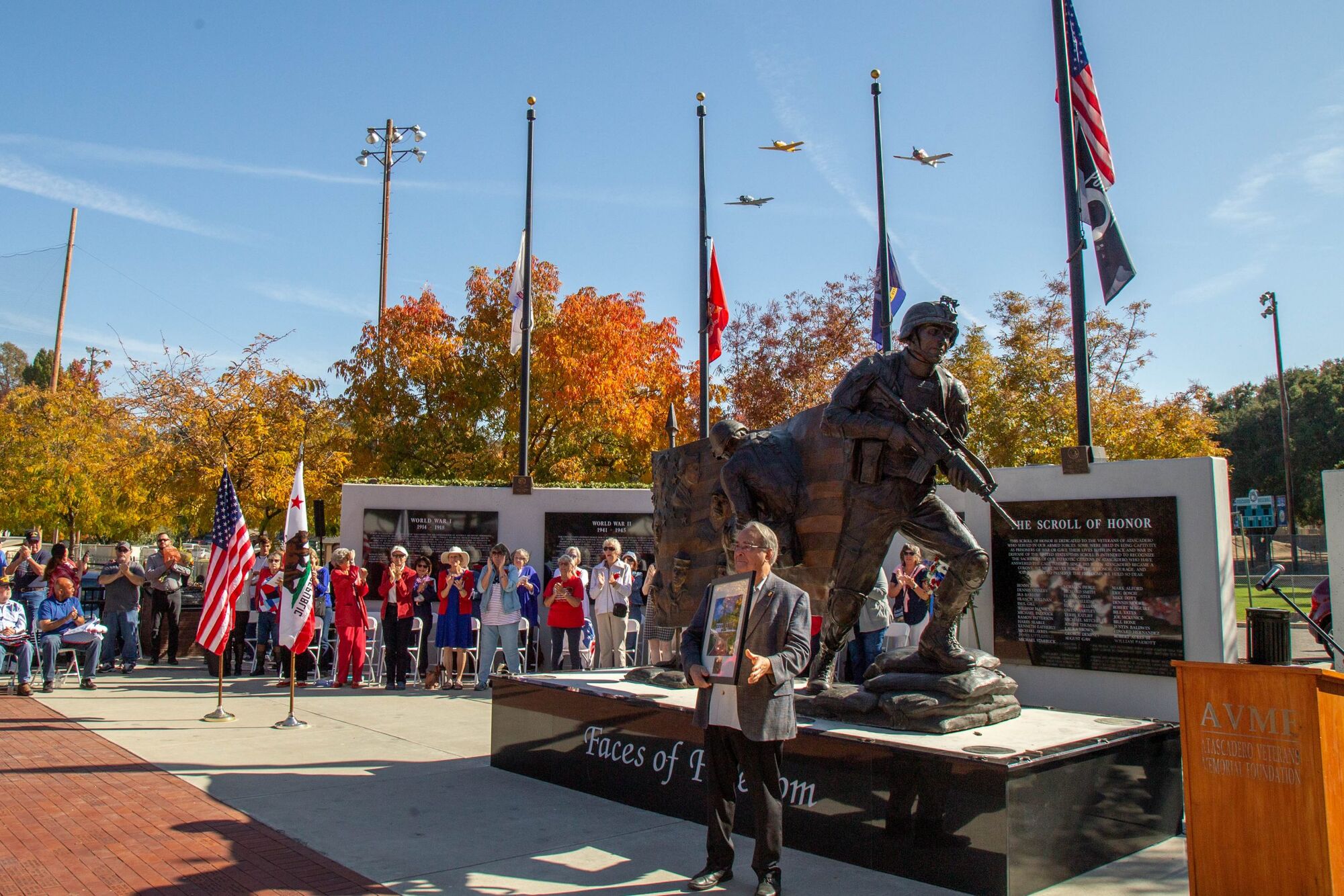 Leroy Dodge is Veteran of the Year