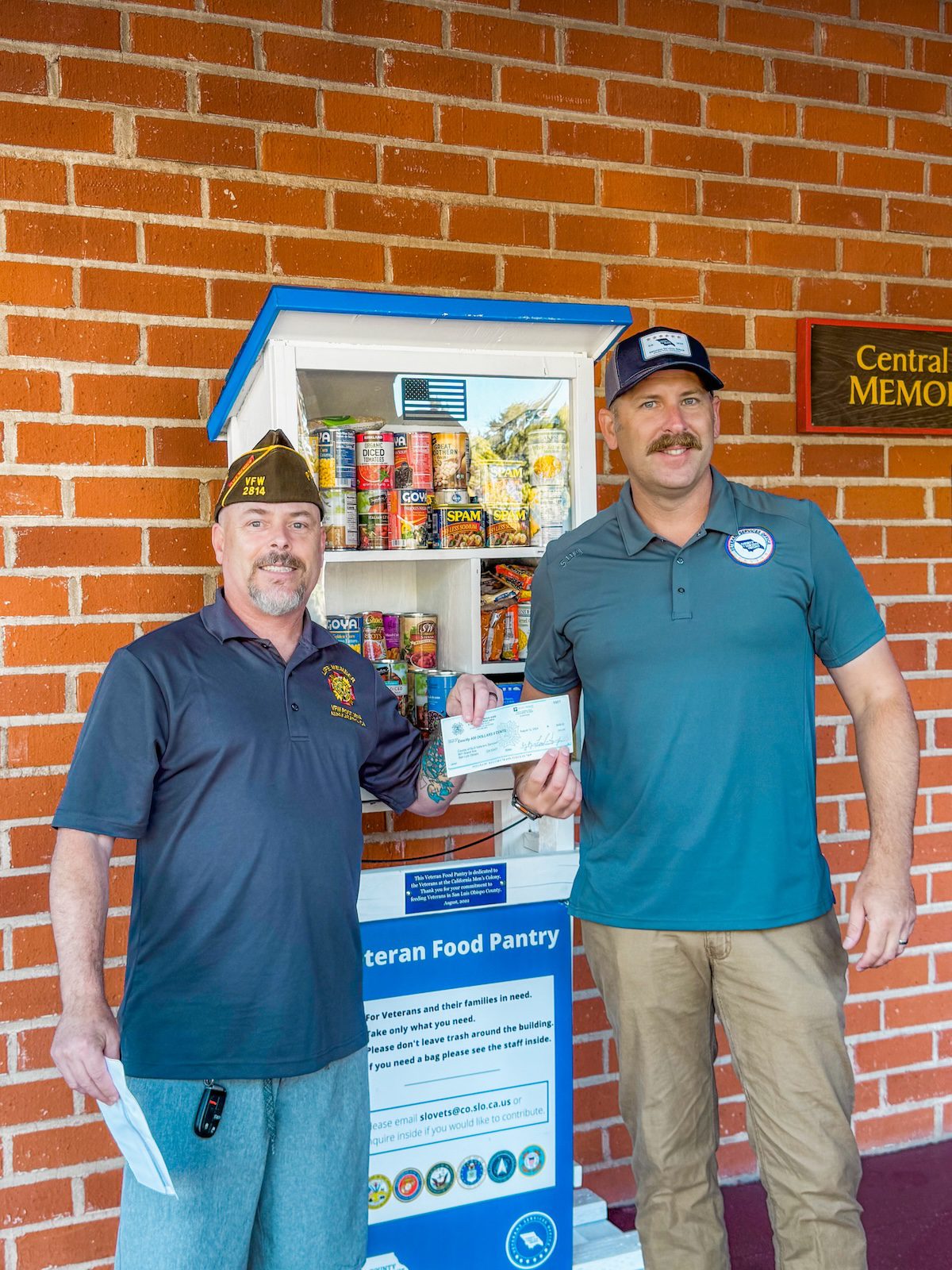 Donation and fundraising efforts aid local veterans’ food pantry and combat veteran homelessness