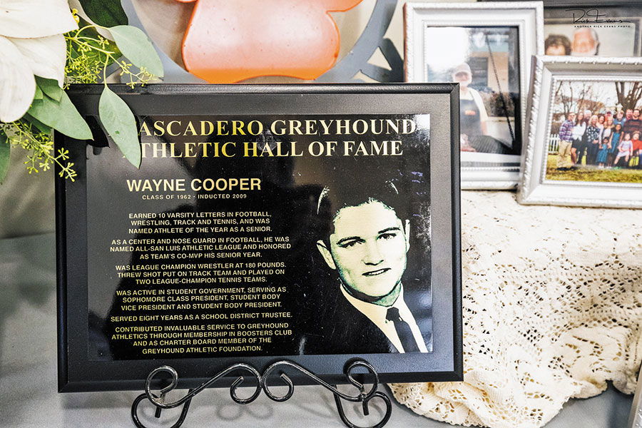 Wayne Cooper Plaque