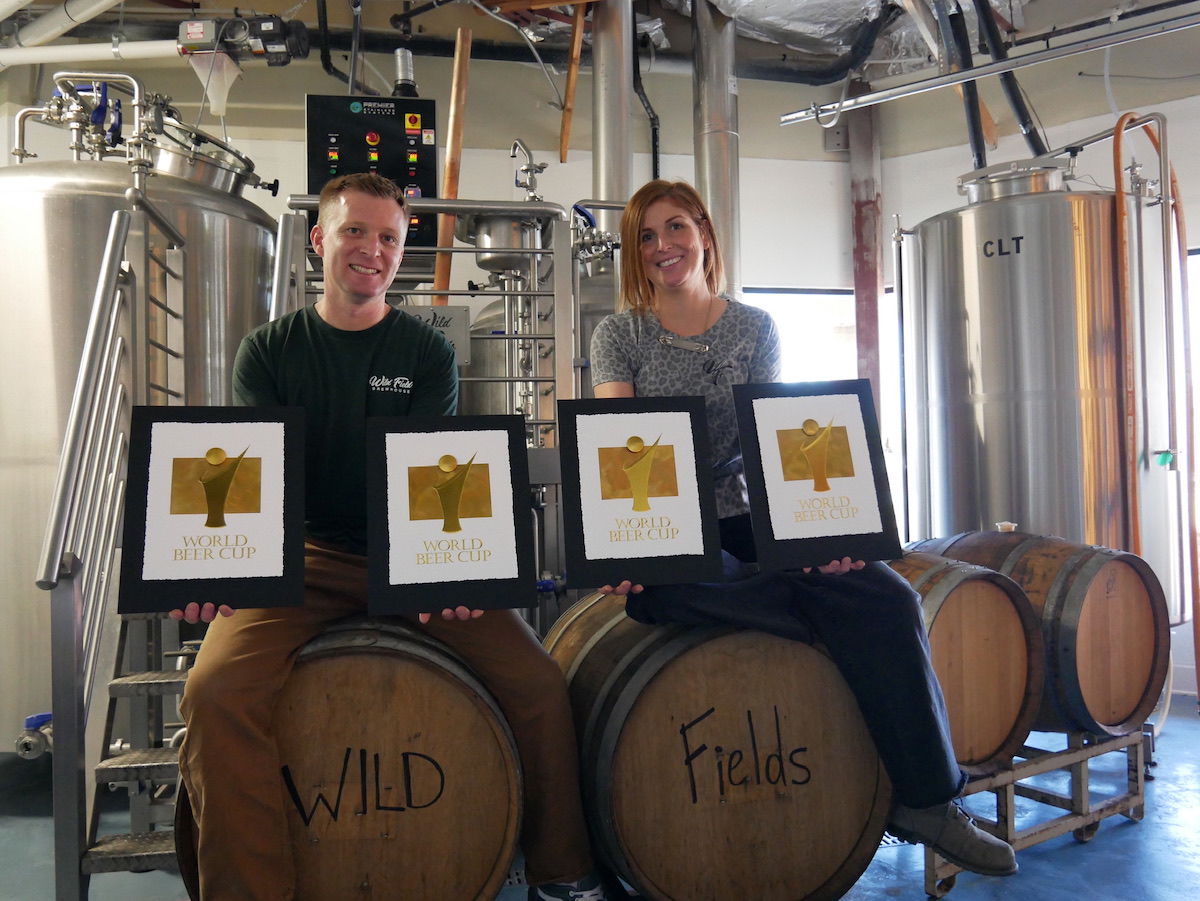 Wild Fields Earns Four Gold Medals from World Beer Cup