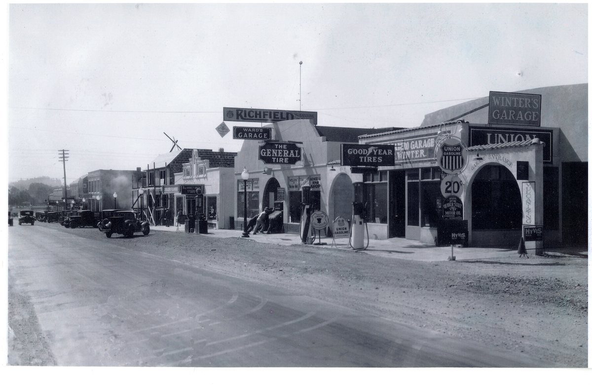 Winter and Ward Garage building gets new life on El Camino