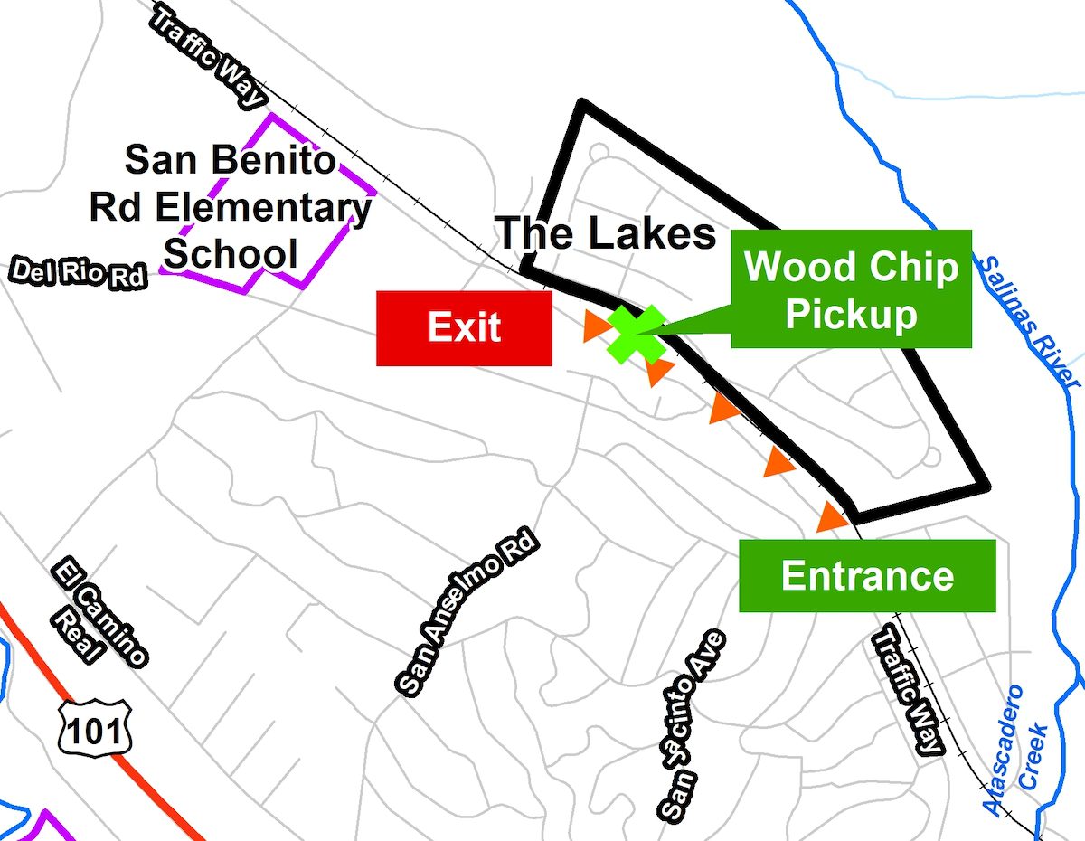 Free Wood Chips Available to Atascadero Residents on Saturday