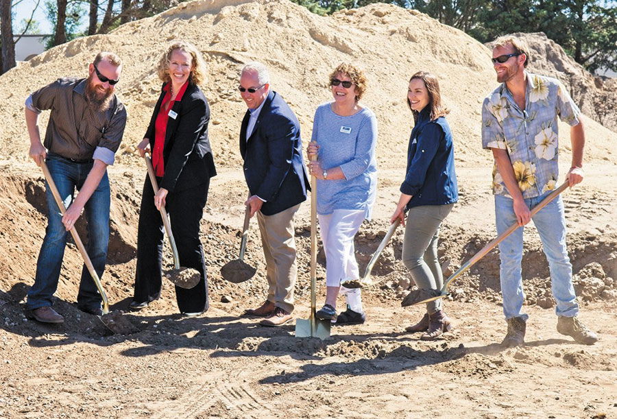 Woods Humane Society Breaks Ground