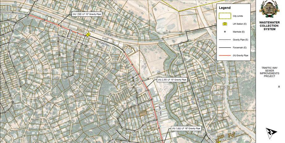 Construction Update for the Traffic Way Sanitary Sewer Replacement Project