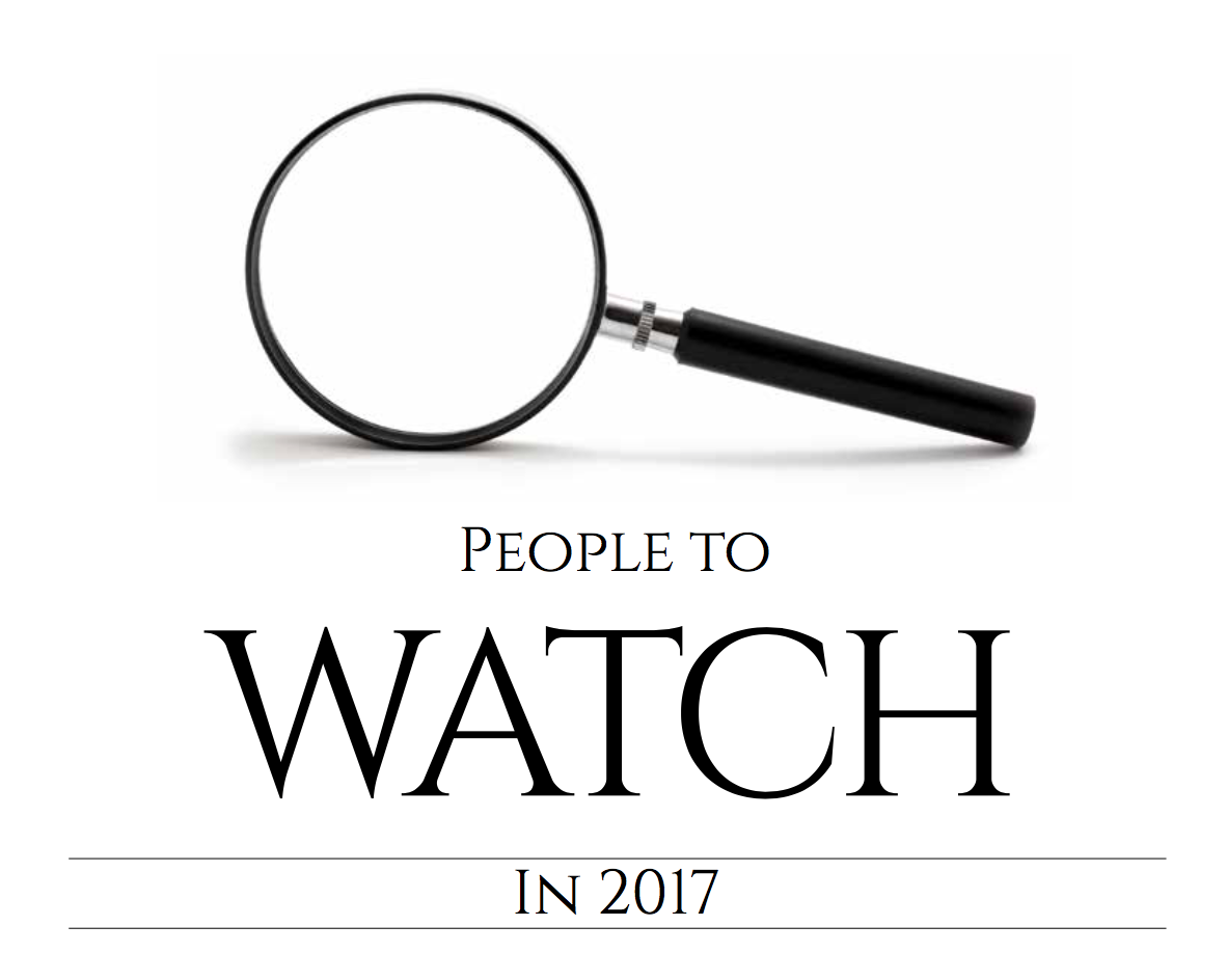 People to Watch in 2017