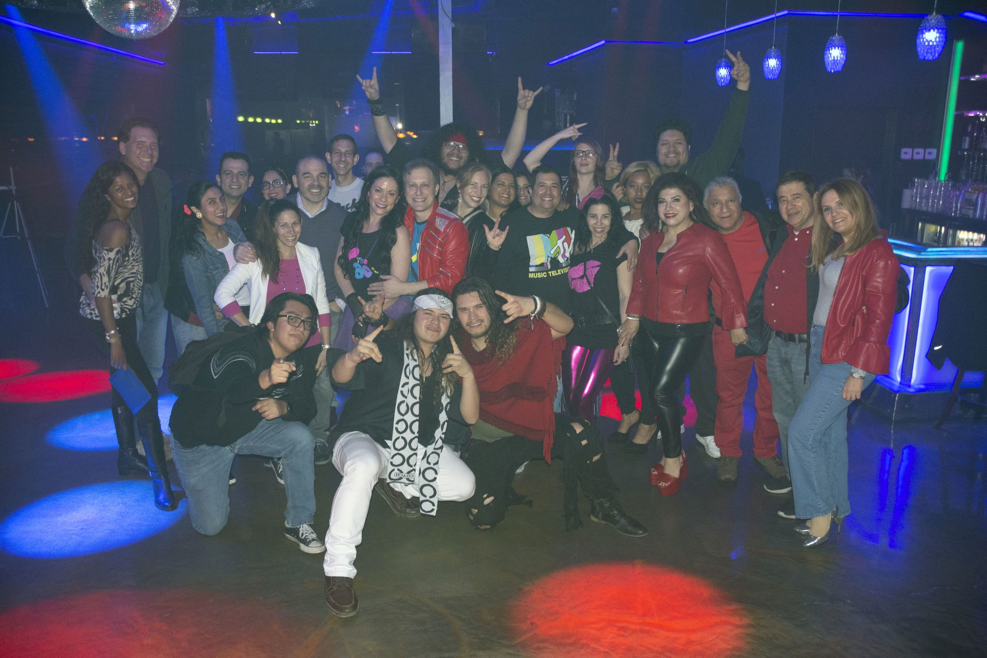 Bay Laurel Parents Enjoy an 80s Night Out