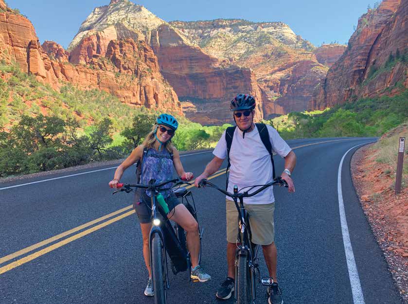 Riding an E-Bike