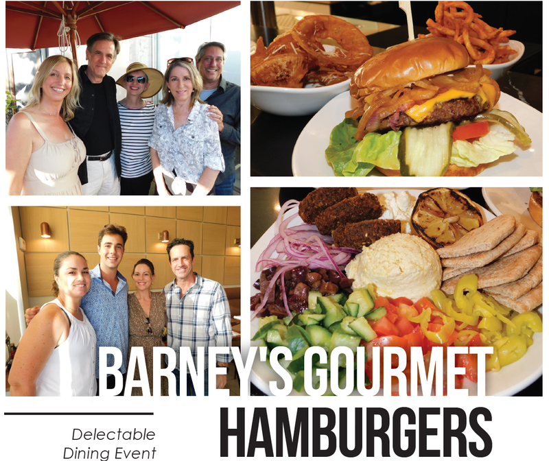 Barney's Gourmet Hamburgers Delectable Dining Event