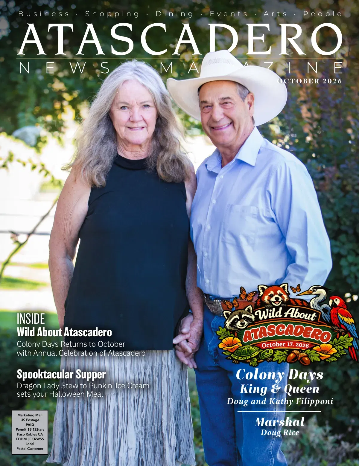 Atascadero News Magazine, Oct 2026 cover