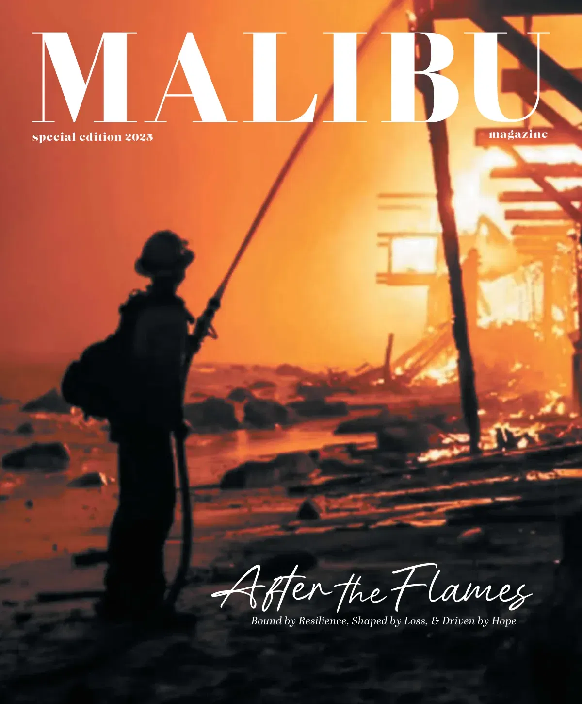 Malibu Magazine — Special Fire 2025 cover