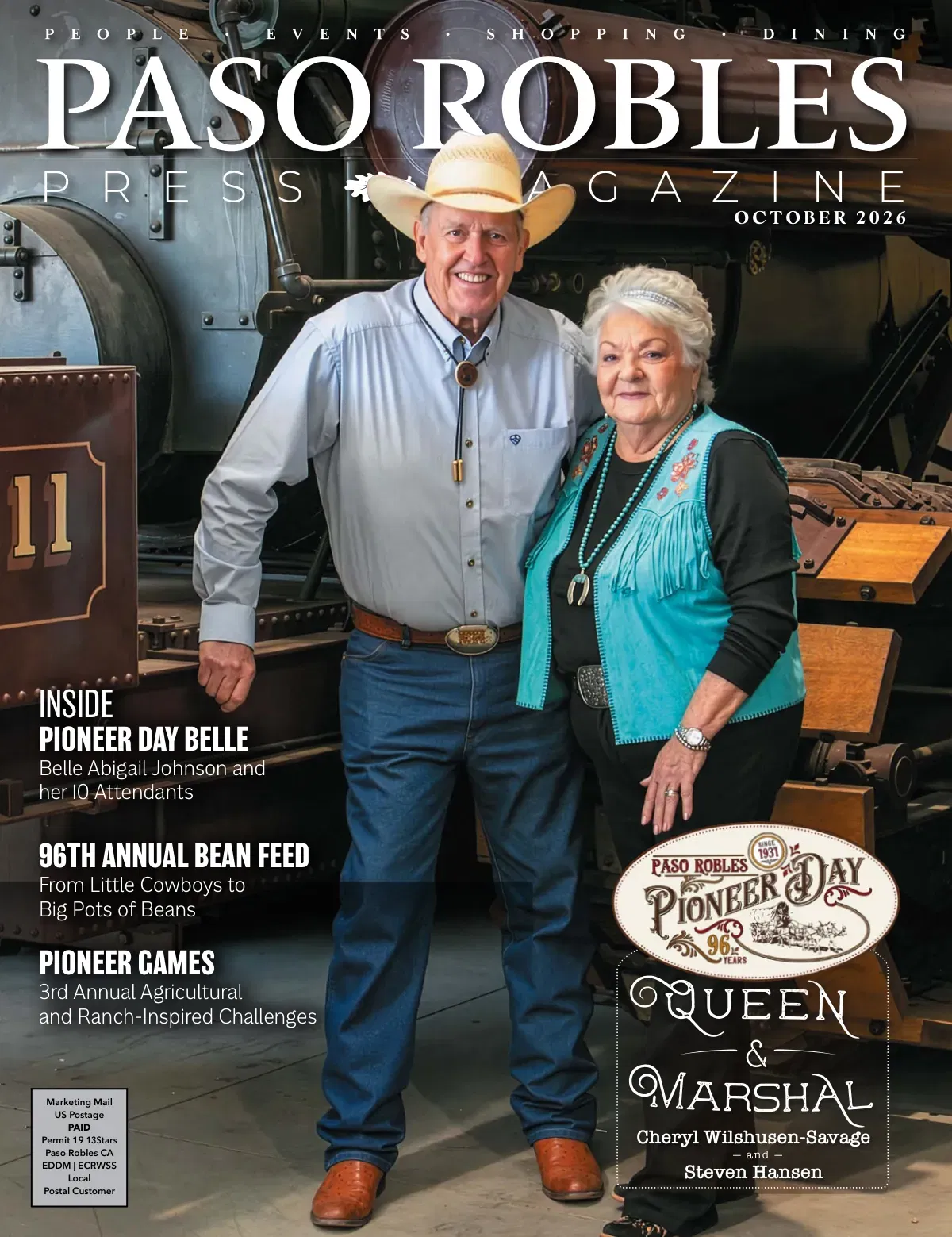 Paso Robles Magazine, Oct 2026 cover