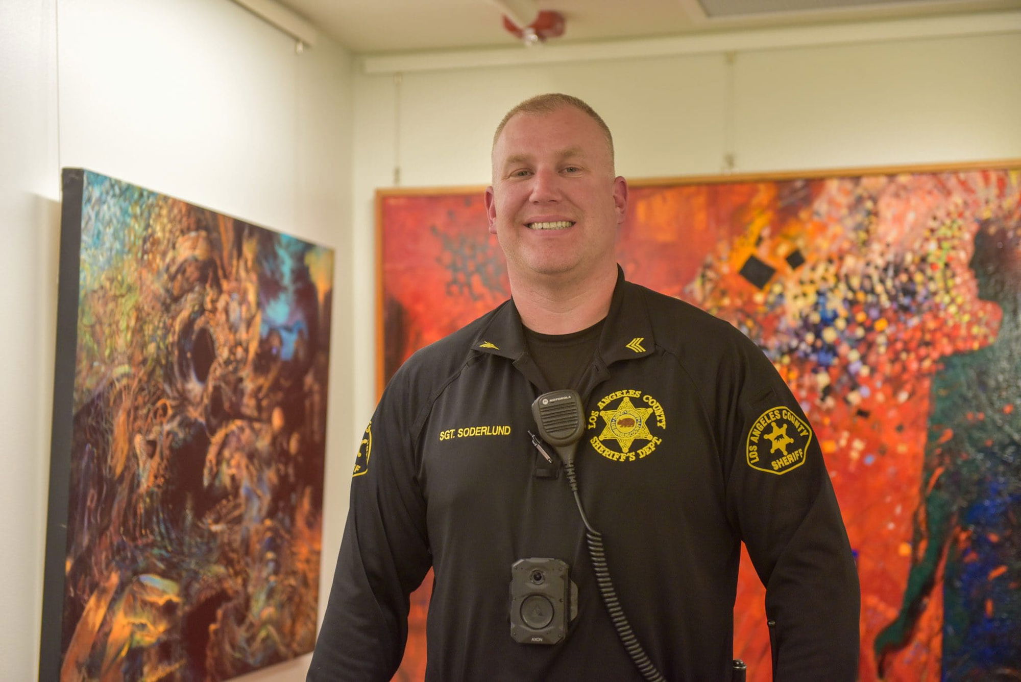 LA County Sheriff's Liaison Sgt. Christopher Soderlund hits one year in Malibu