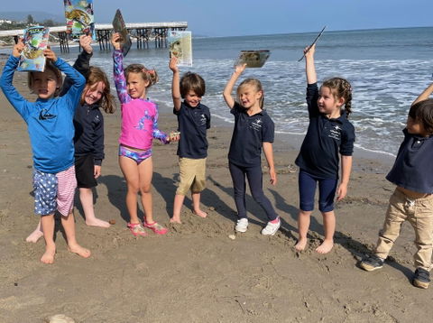 Our Lady Of Malibu enjoys field trip to Paradise Cove