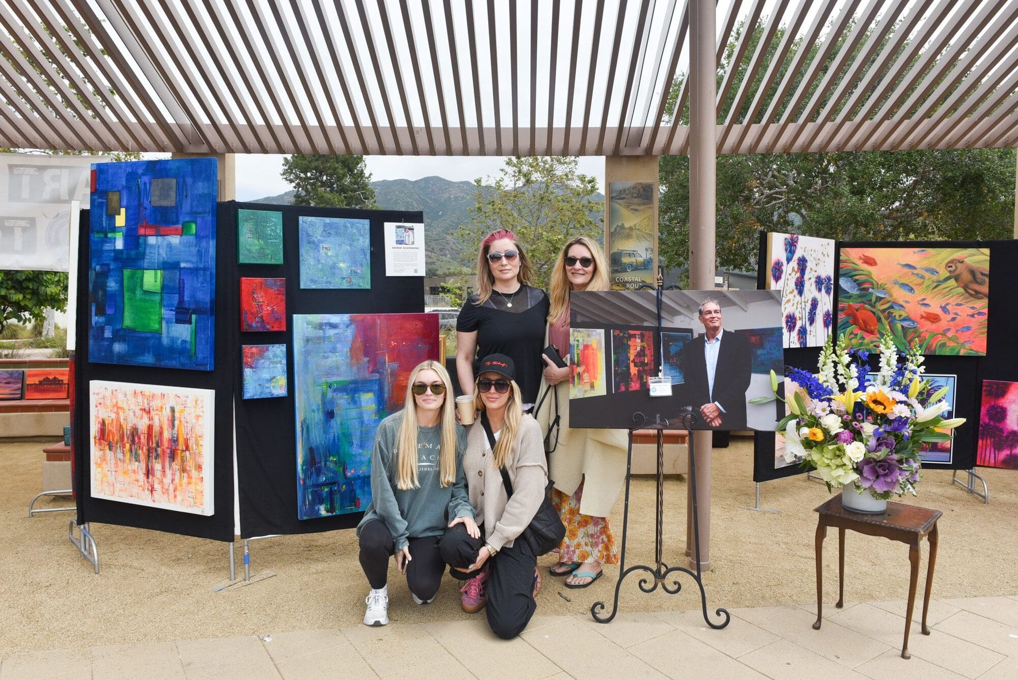 'A proud father and husband': Derek Schimming remembered at Sunday's Art Show at Legacy Park
