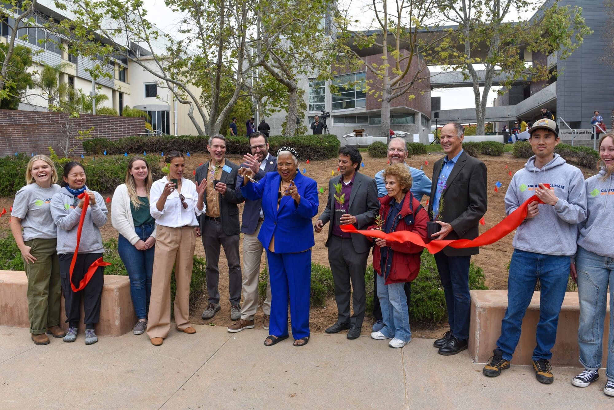 Malibu Foundation plants first microforest at Santa Monica College