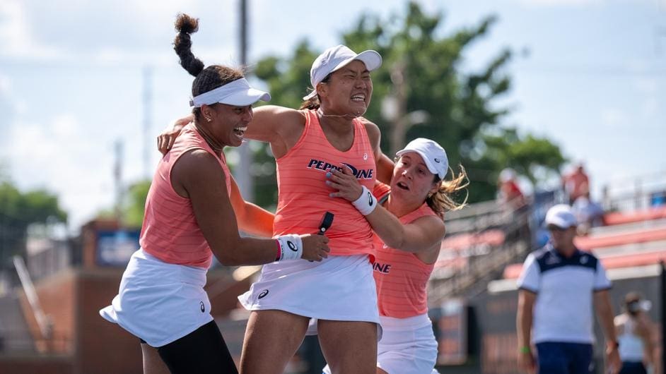 Pepperdine women’s tennis loses in NCAA Tournament, but singles, doubles seasons continue