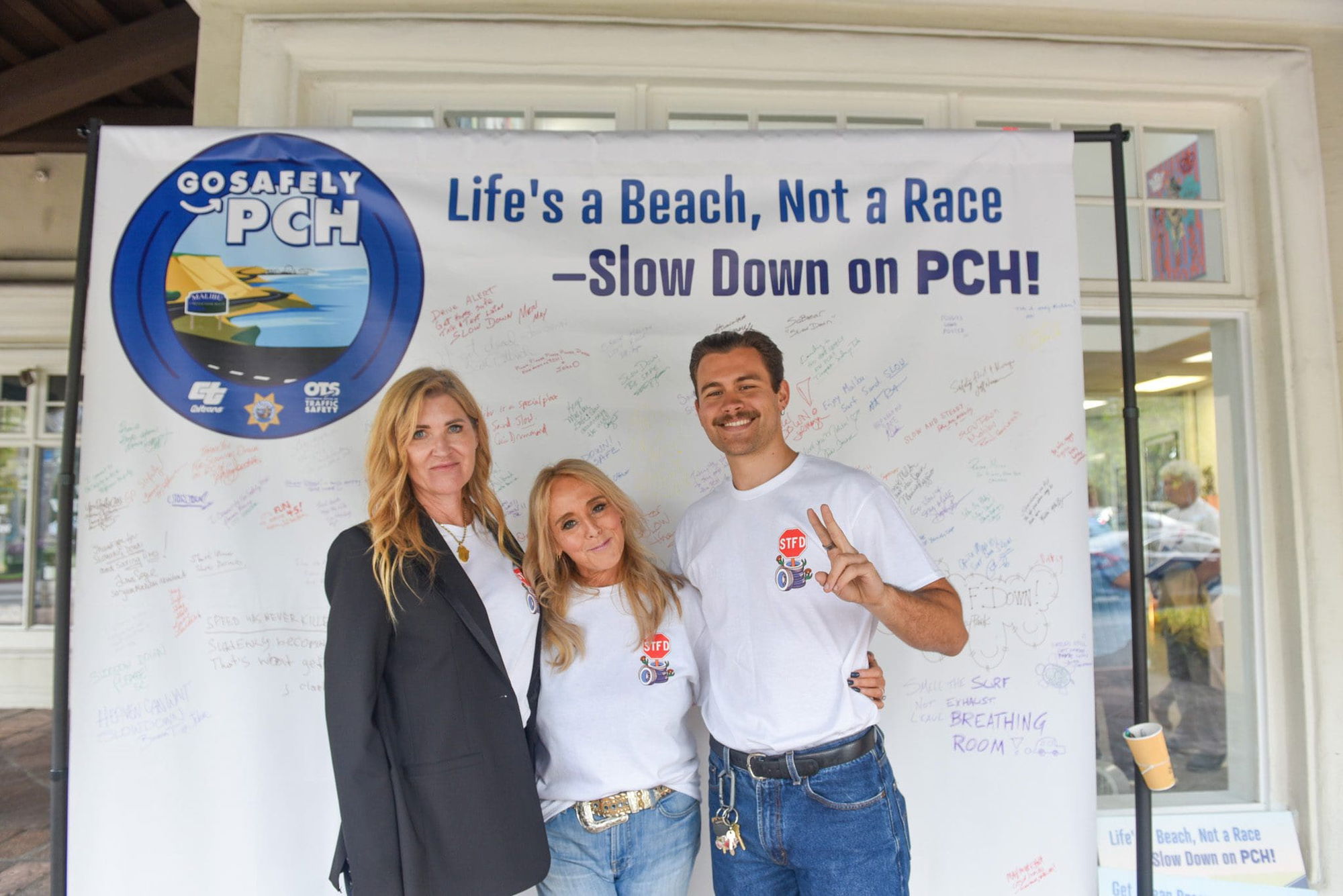 Locals show support in 'Give us speed Cameras!' T-shirt campaign