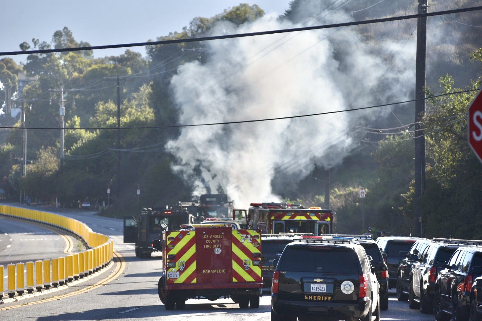 PCH now open after police activity; suspect is now in custody