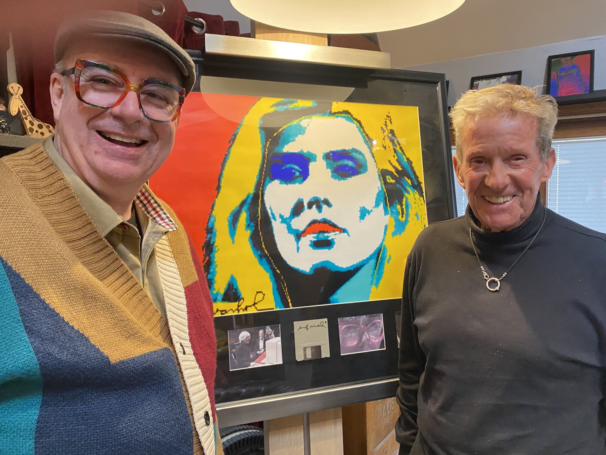 Rediscovered Andy Warhol digital artwork up for sale