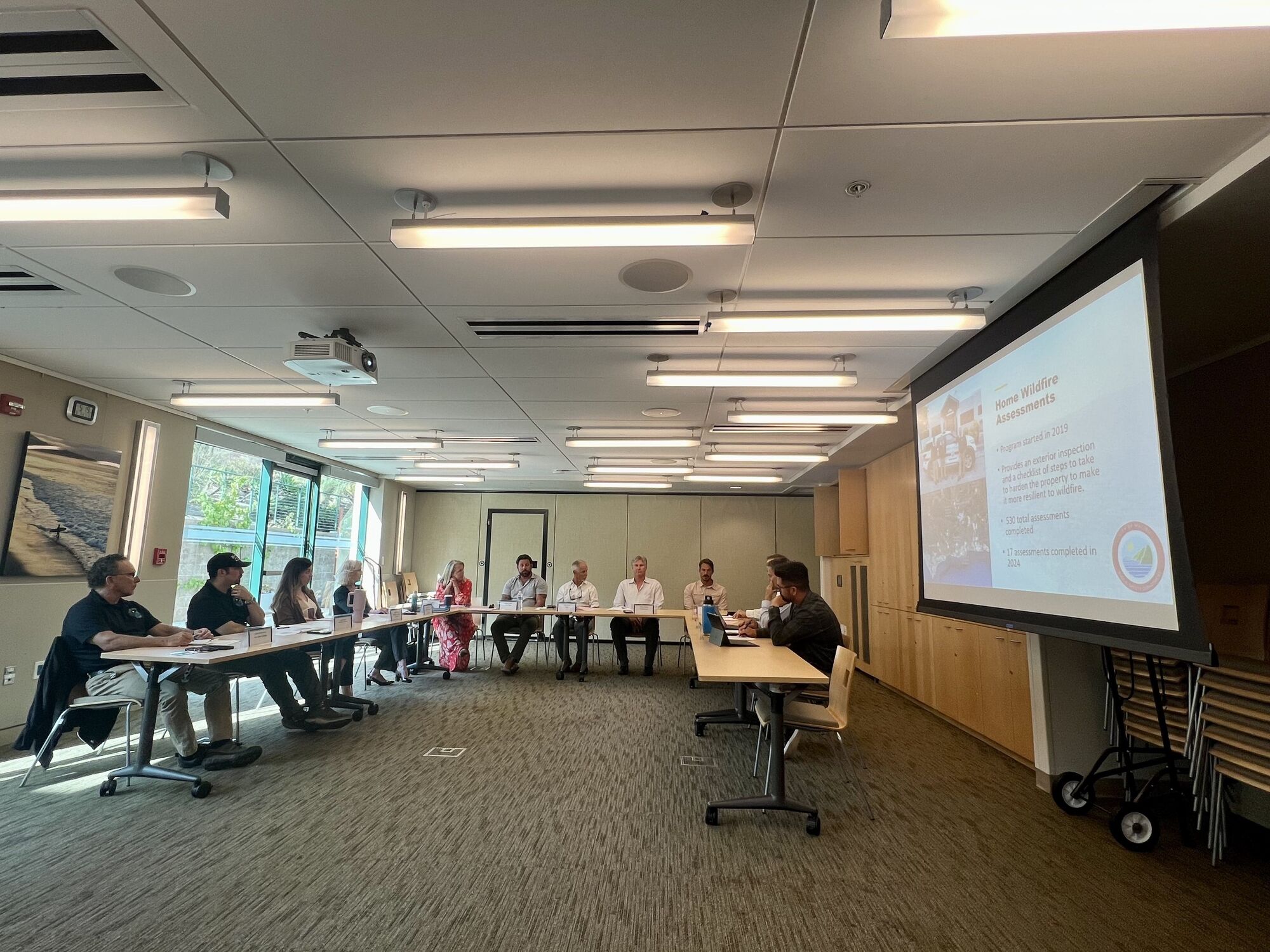 Public Safety Commission receives updates on department projects and Sheriff's Department report