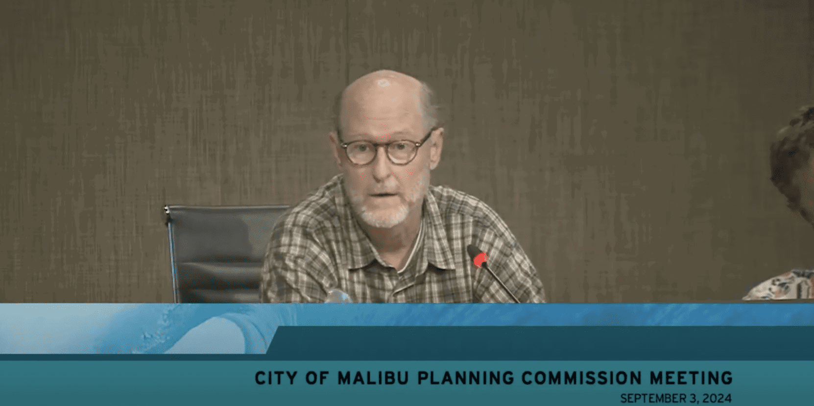 Planning Commissioner Kraig Hill questions fire department approval of applications