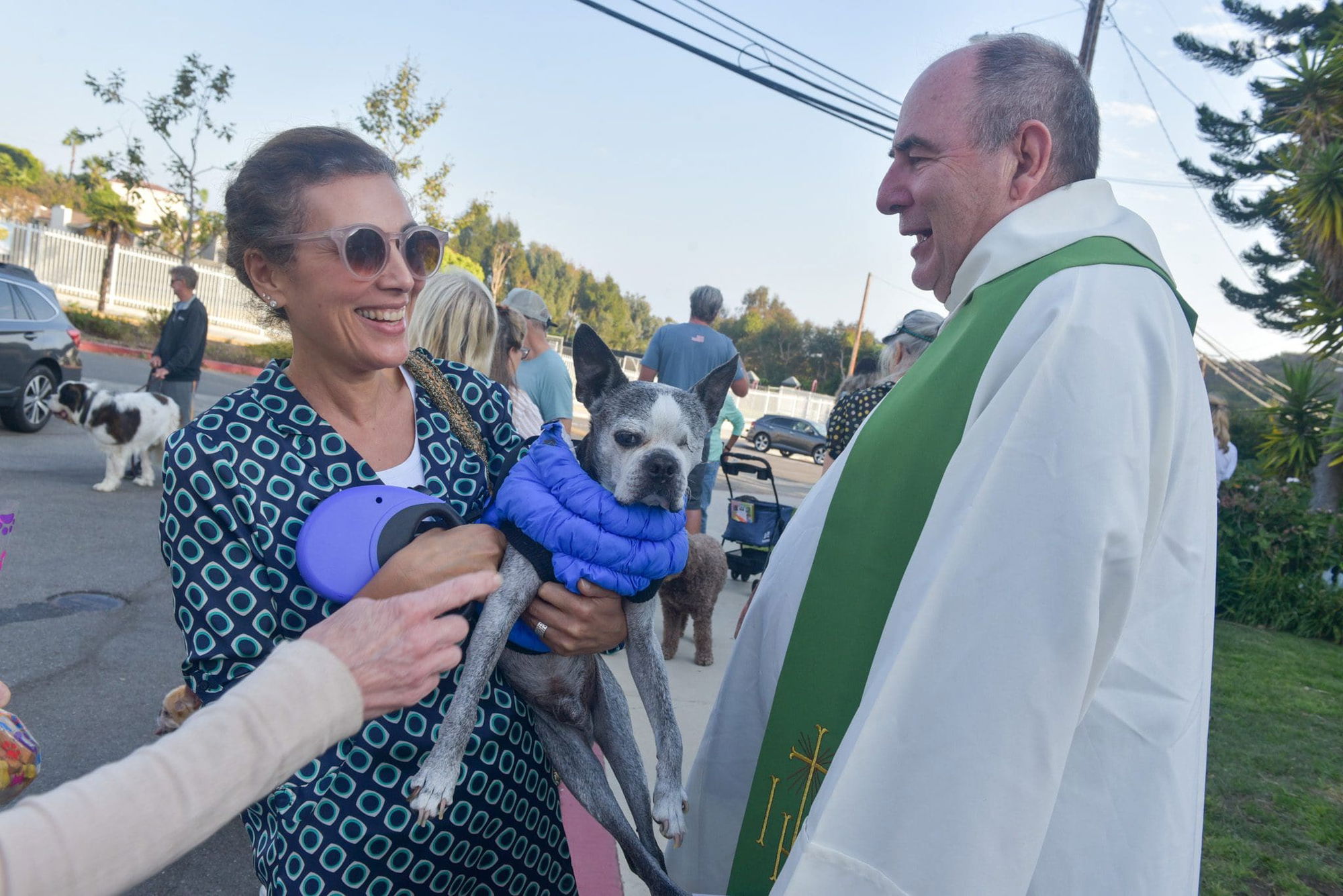 Creatures great and small are blessed at Our Lady of Malibu