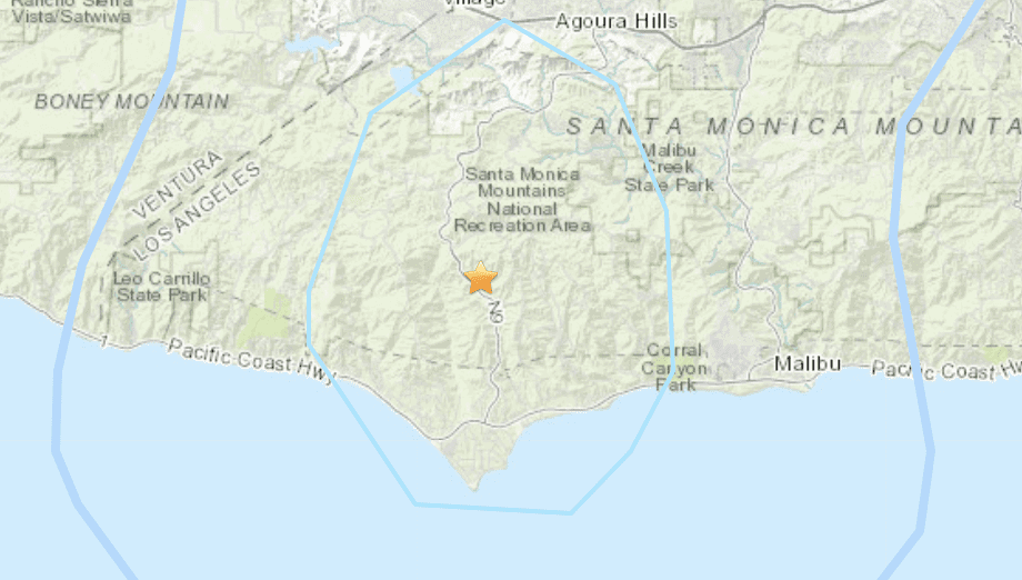 Preliminary 3.5-magnitude earthquake strikes near Malibu