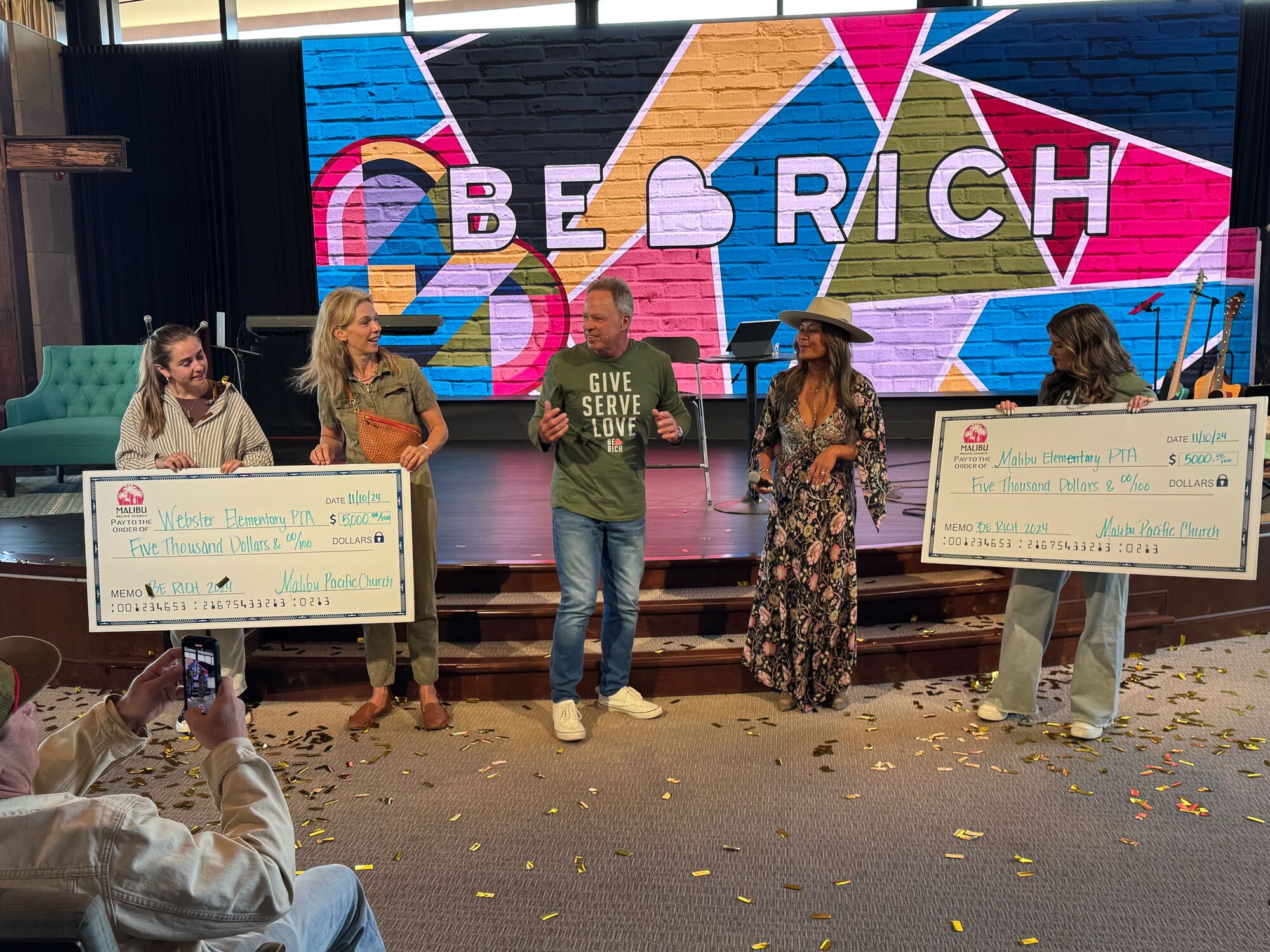 Malibu Pacific Church's mantra: Give, serve, love