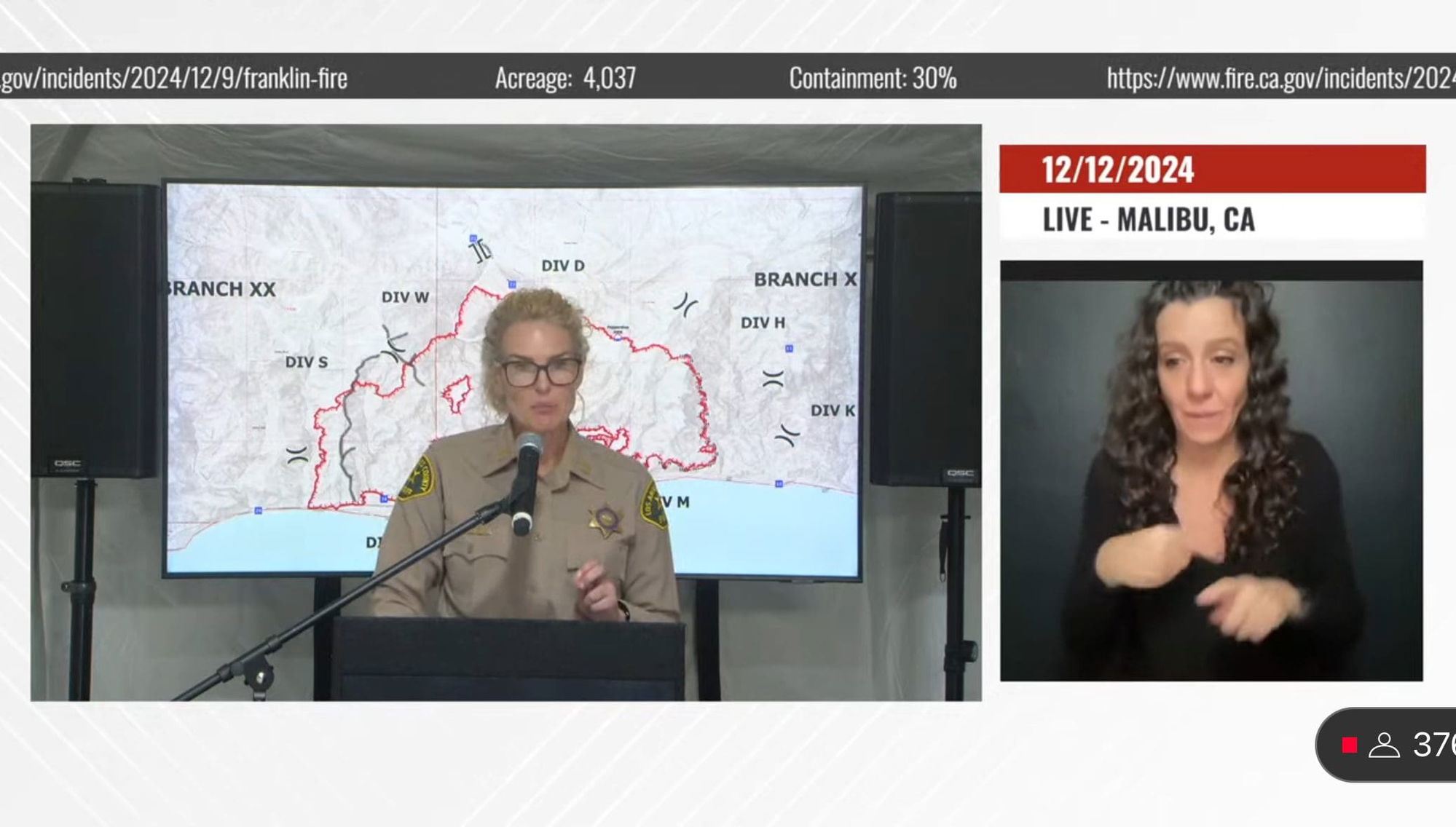 Franklin Fire Press Conference and City Updates: Dec. 12