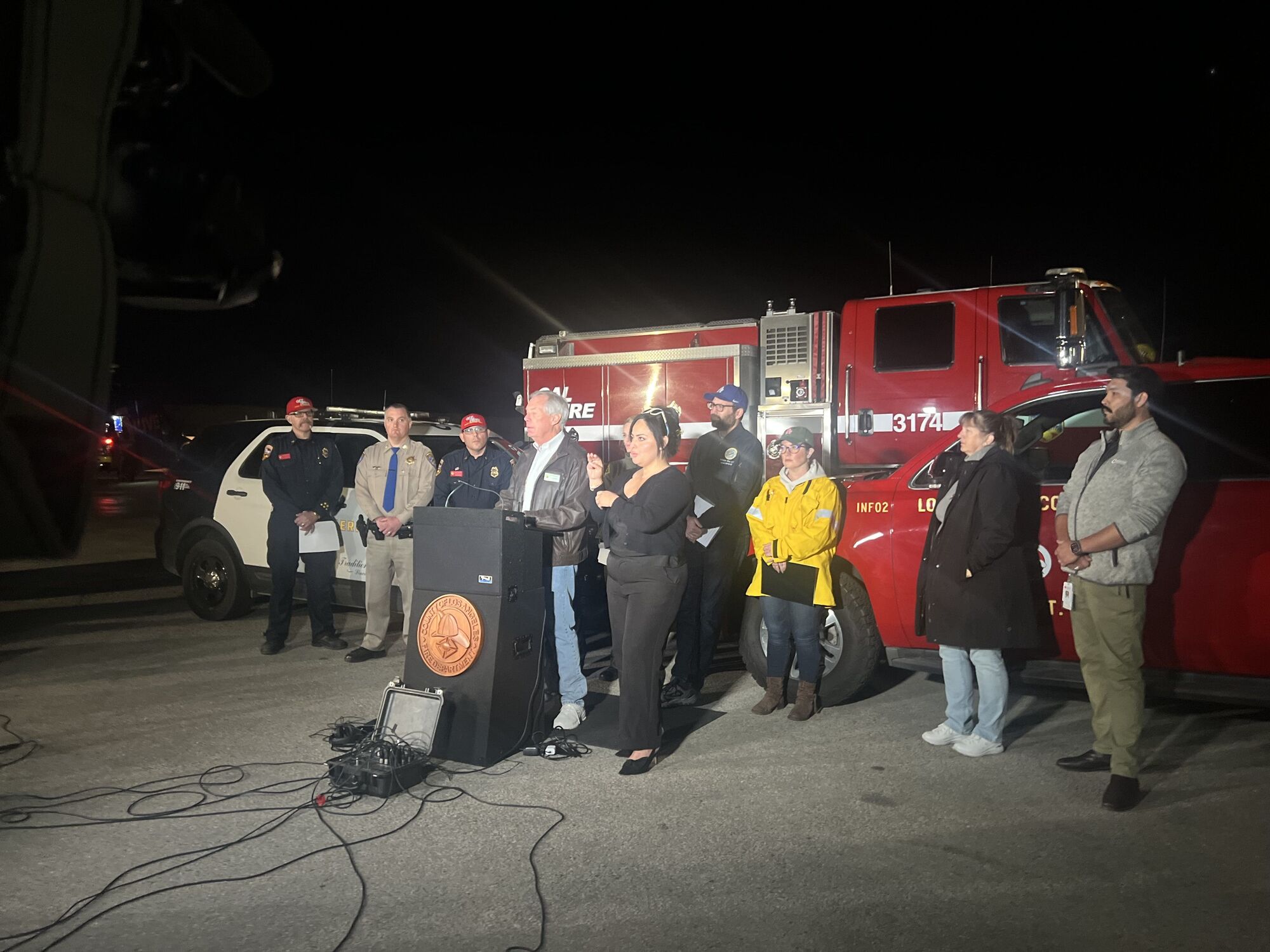 Franklin Fire Press Conference, Dec. 11