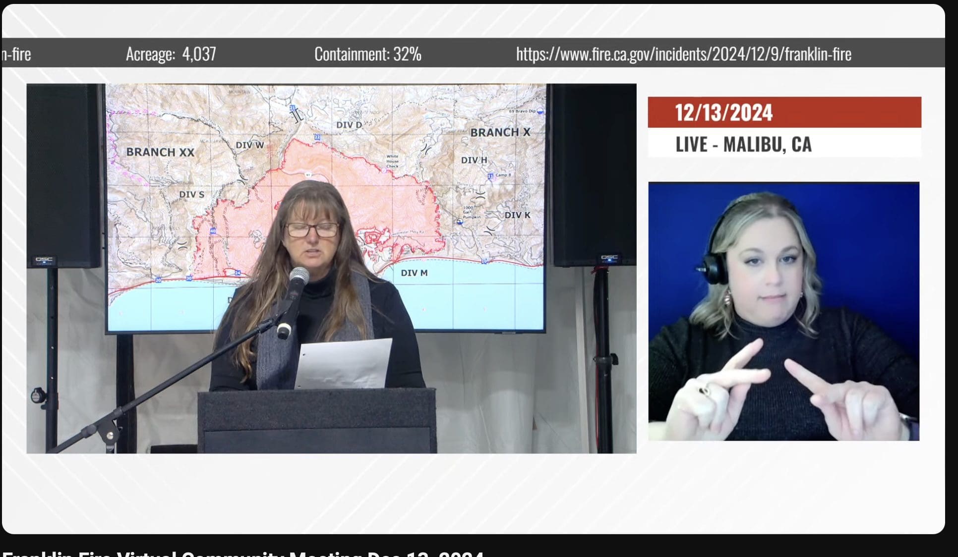 Franklin Fire Virtual Community Meeting: Dec 13 at 6pm