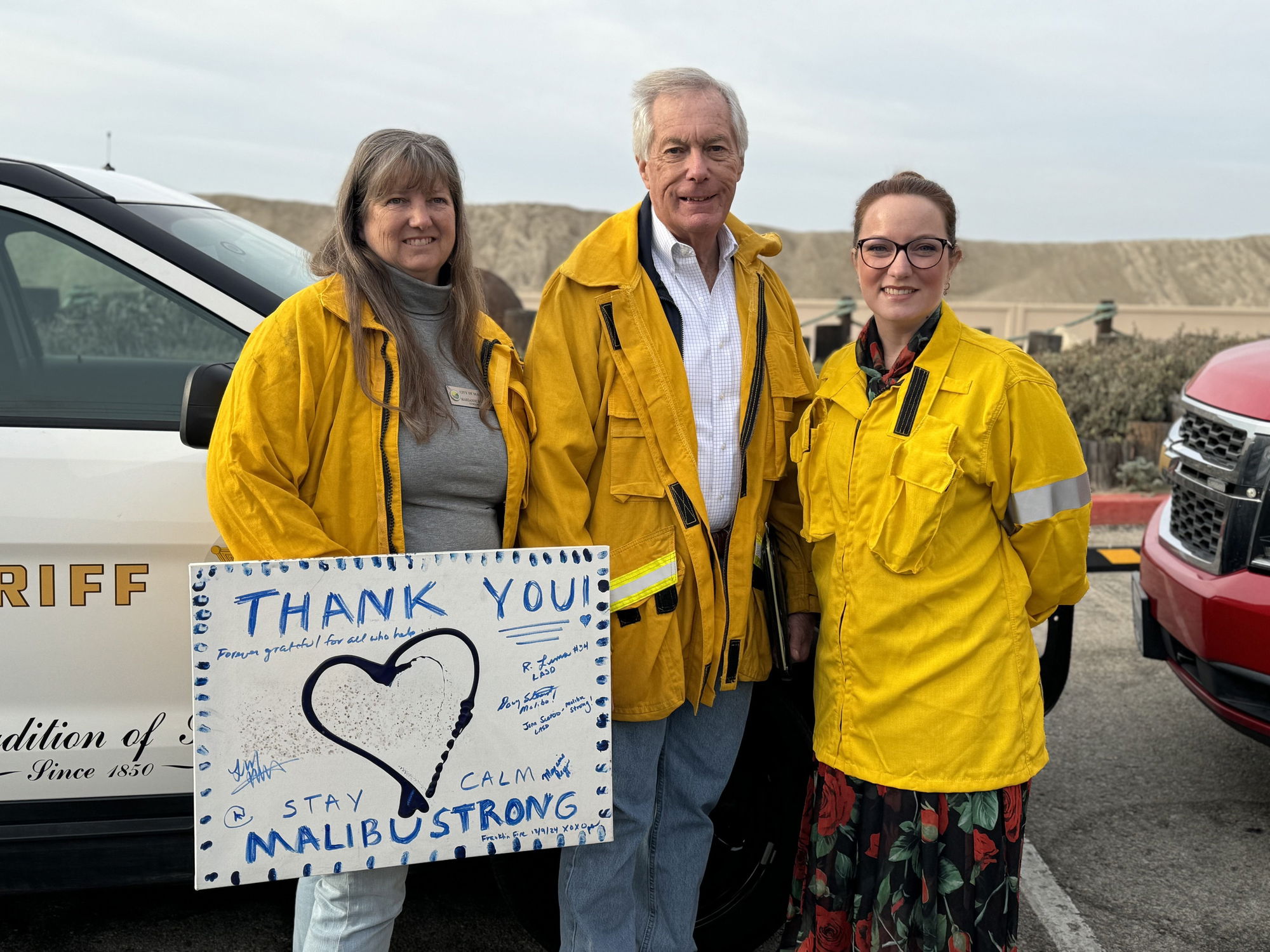 Catching Up with Authorities on the Franklin Fire